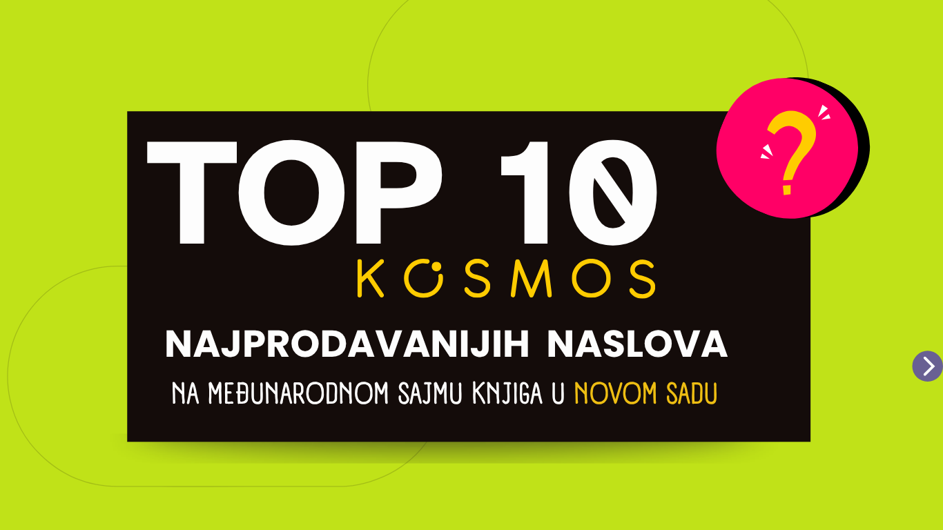 10 najprodavanijih naslova na Međunarodnom sajmu knjiga u Novom Sadu
