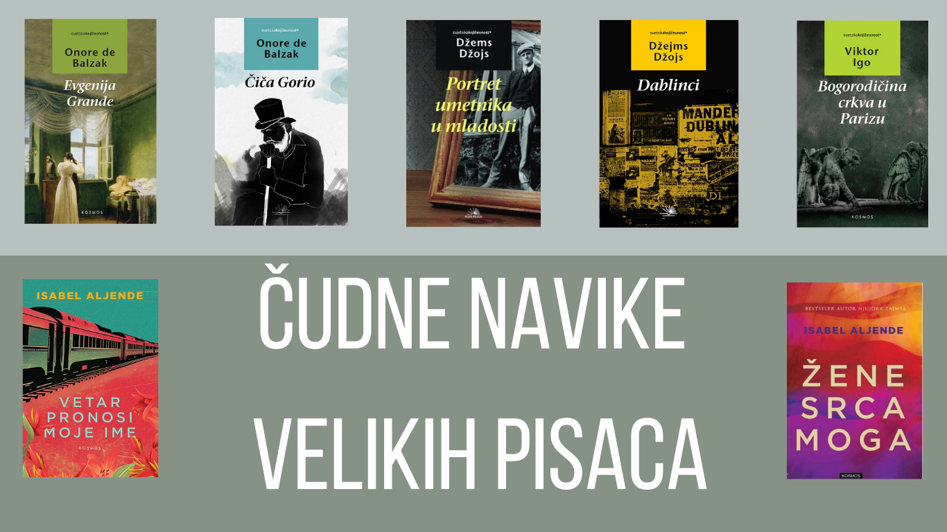 Čudne navike velikih pisaca