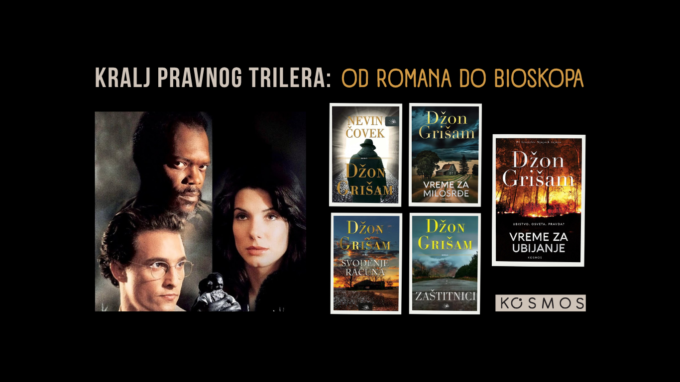 Ekranizovane knjige - Džon Grišam