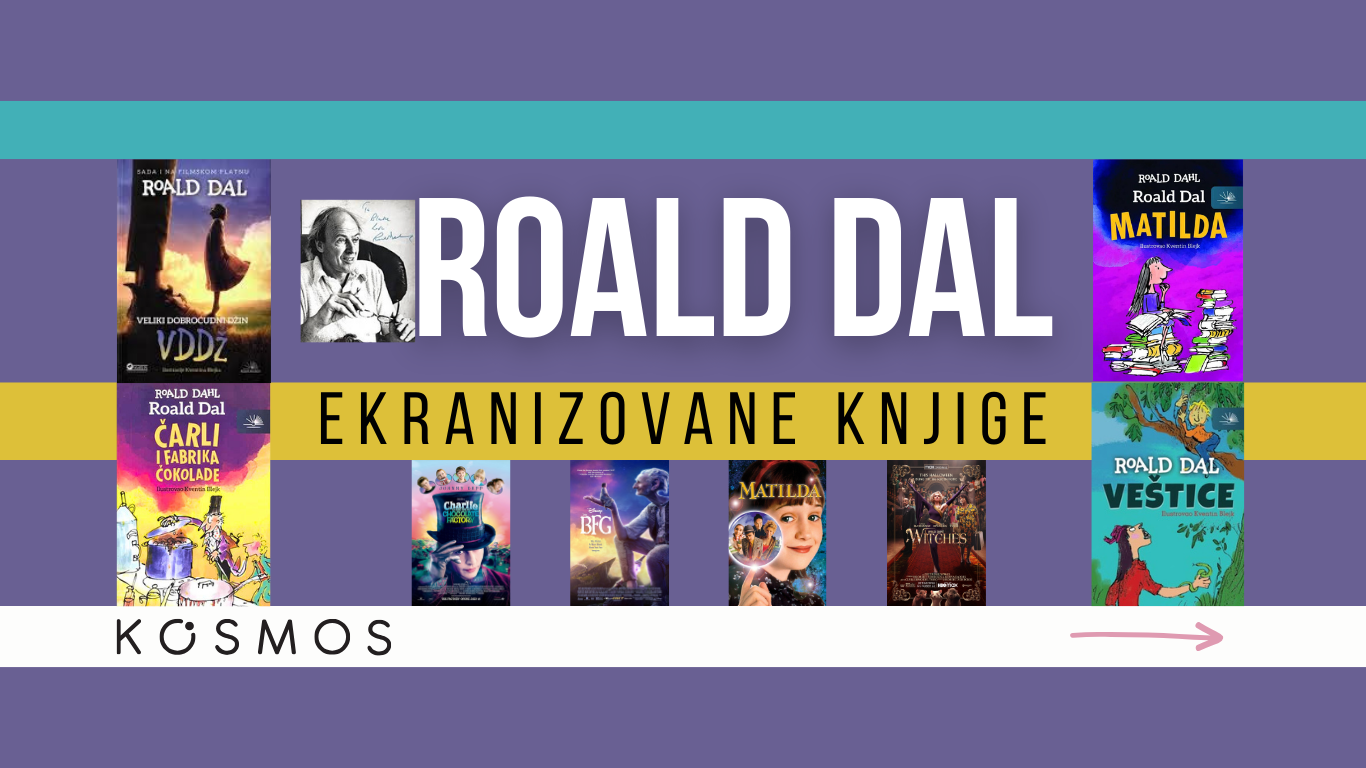Ekranizovane knjige - Roald Dal