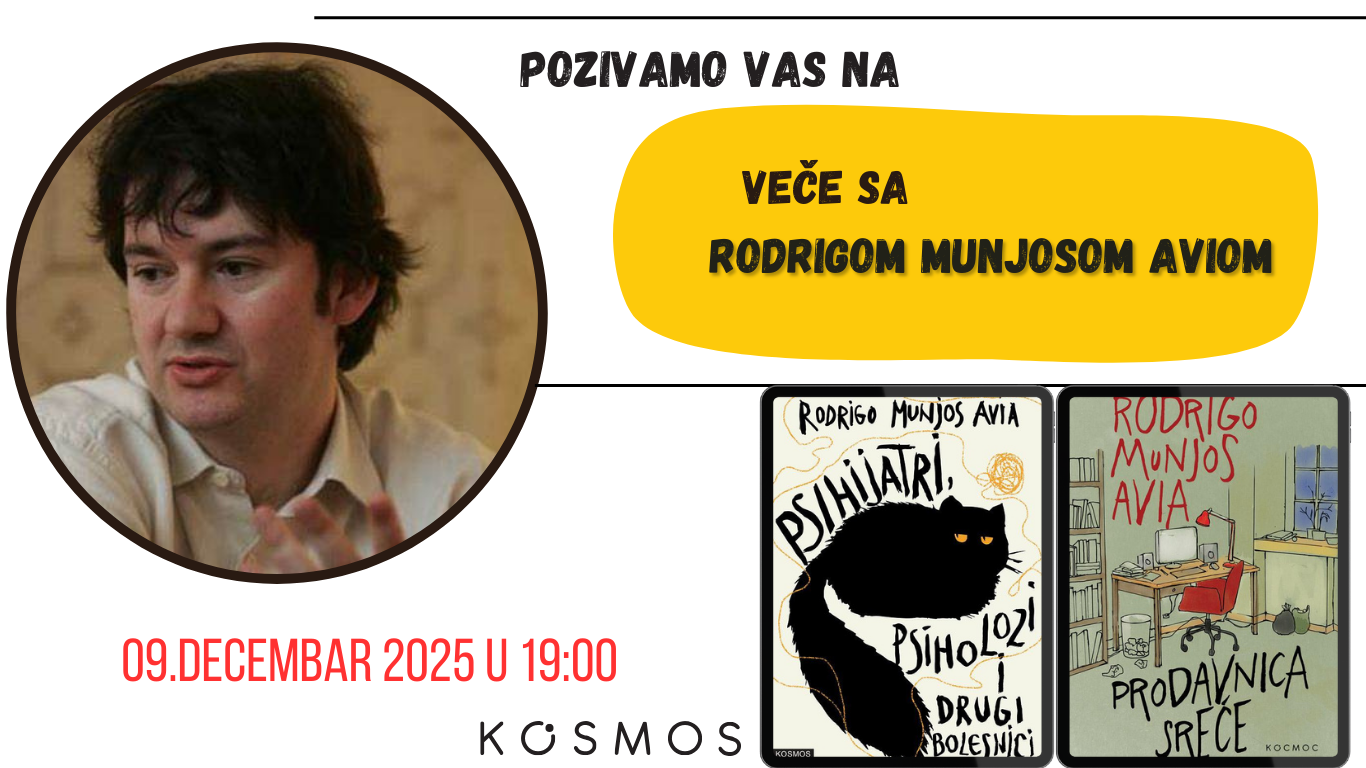 Rodrigo Munjos Avia - autor koji sa lakoćom i humorom osvetljava paradokse savremenog života